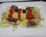 Foto del paso 11 de la receta: Enrollado de ensaladilla de calamares con alcachoras