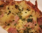 Sonkás-spenótos-krumplis tojáslepény recept fázis 9 fotója