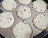 A picture of step 8 of Rava idli.