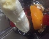Foto del paso 1 de la receta: Batido de kombucha con frutas y cacahuates