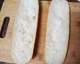 Foto del paso 2 de la receta: Bocadillo de lomo adobado con pimiento, cebolla y queso
