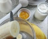 Foto del paso 1 de la receta: Filloas de leche con plátano (sin huevo)