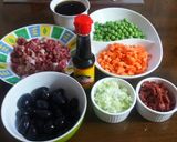 Foto del paso 1 de la receta: Arroz con aceituna a la norteña