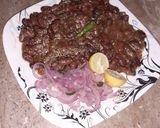 A picture of step 3 of Red Lobia (Rajma).