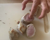 Foto del paso 9 de la receta: Solomillo de cerdo con romero y manzanas