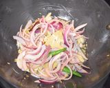 A picture of step 3 of Semiya Biryani.