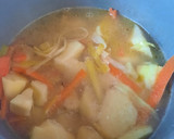 Foto del paso 7 de la receta: Porrusalda (verduras con bacalao)