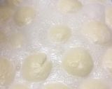 A picture of step 4 of Ras malai.