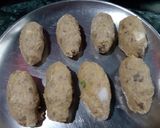 A picture of step 4 of Jackfruit Cutlet/ Echorer Chop.