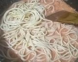 A picture of step 3 of Egg Drop Mix Veg Noodle Soup.