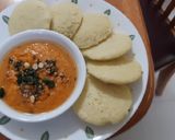 A picture of step 6 of Yellow Mungdal Idli (No Rice Idli).
