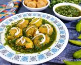 A picture of step 6 of Pani Pakora.