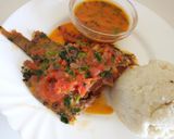 A picture of step 5 of Wet Fry Fish with Ugali.