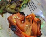 Foto del paso 3 de la receta: Pimientos a la barbacoa con tortelinis