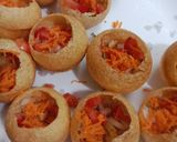 A picture of step 6 of Ragda Puri.