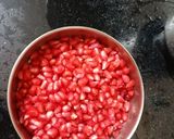 A picture of step 1 of Anardana ChutneyPomegranate Chutney.