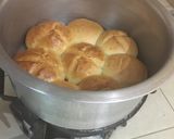 A picture of step 6 of Eggless Burger buns.