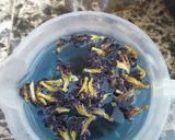 Foto langkah ke 1 dari resep Pudding lumut bunga telang.