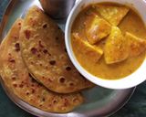 A picture of step 4 of Shahi Paneer.