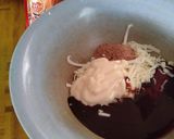 Foto langkah ke 3 dari resep Puding Biskuit dgn Coklat Lumer.