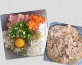 Foto langkah ke 3 dari resep Siomay ayam udang sehat.