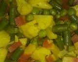 A picture of step 6 of Sahi veg biryani.