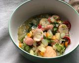 Foto langkah ke 5 dari resep Capcay bakso ikan sosis untuk anak//mpasi.