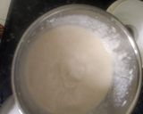 A picture of step 2 of Rice chilla.