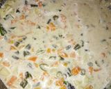 A picture of step 8 of Appam and White Saagu(White Kurma).