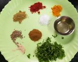 A picture of step 1 of Paneer bhurji tacos.