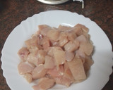 Foto del paso 1 de la receta: Palomitas de pollo agridulce a mi manera con arroz blanco