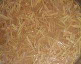A picture of step 1 of Suran(yam) khichdi.