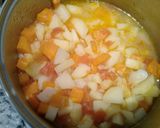 Foto del paso 2 de la receta: Zanahoria papa apio y tomate limonado y dulzon