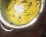 A picture of step 3 of Punjabi Kadhi Pakoda.