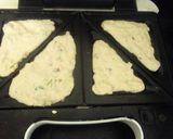 A picture of step 2 of Suji vegetable sandwich.