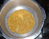 A picture of step 1 of Gujarati Dal Dhokli.