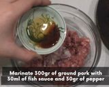A picture of step 2 of Gooey Cheese-Stuffed Meatballs | Fully Tummies.