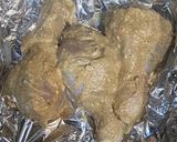 صورة لخطوة 2 من وصفة افخاذ الدجاج بالقلايه الهوائيه 🍗