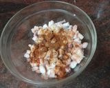 Foto del paso 3 de la receta Mosaico de pisto, potón y langostinos