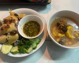Hình bước làm 5 của món Cơm gà hải nam -canh hạt sen sườn dải