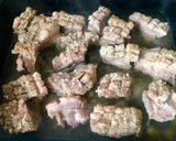 Fokhagymás-majoránnás sült oldalas krumplipürével recept fázis 5 fotója