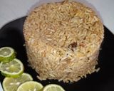 A picture of step 11 of Beef pilau.