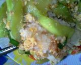 รูปขั้นตอนการทำที่ 7 ของ ผัดไข่ใส่แตงกวา