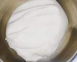A picture of step 2 of Dudh Pua with rice flour and khoya stuffing.