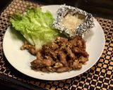 รูปขั้นตอนการทำที่ 2 ของ หมูทอดกระเทียมพริกไทยดำ (Thai Garlic Pepper Pork with air fryer)