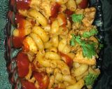 A picture of step 5 of Chicken tikka Macroni.