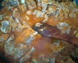 A picture of step 4 of Mutton shanwari karahi.