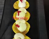 A picture of step 4 of Shrikhand Puri Shots.