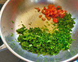 A picture of step 3 of Tabbouleh.