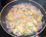 Foto del paso 5 de la receta: Alcachofas en conserva con jamón y caballa